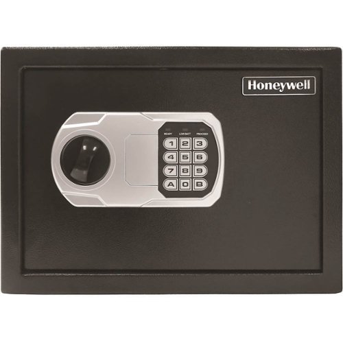 Honeywell - 0.51 Cu. Ft. Security Safe with Electronic Lock - Black