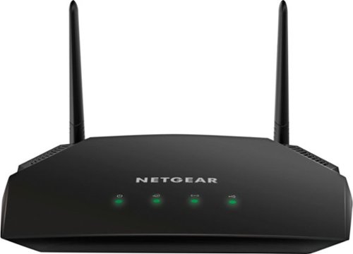 NETGEAR - Smart AC1600 Dual-Band Wi-Fi 5 Router - Black-Front_Standard