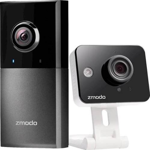 Zmodo - Indoor/Outdoor Wi-Fi Security Camera (2-Pack)-Front_Standard 