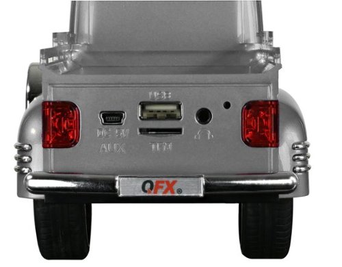 QFX Bluetooth TWS Speaker with LED Party Lights - Silver HOW TO BUY