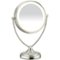 Conair - Illuminations 1x/10x Fluorescent Vanity Mirror - Satin Nickel-Angle_Standard