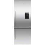 Fisher & Paykel - 13.5 Cu. Ft. Bottom-Freezer Counter-Depth Refrigerator - Stainless steel - Front_Standard