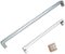 Bertazzoni - Professional Series Handle Kit for 31" Bottom-Mount Refrigerator - Stainless Steel-Front_Standard