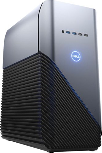  Dell - Inspiron Gaming Desktop - AMD Ryzen 7-Series - 16GB Memory - AMD Radeon RX 580 - 1TB Hard Drive - Recon Blue With Solid Panel