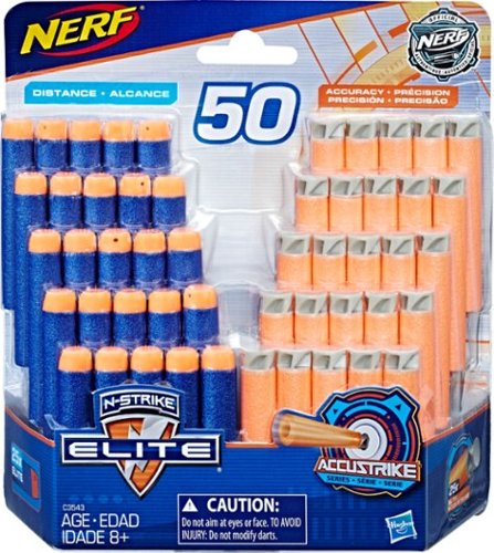 Nerf - N-Strike Elite and AccuStrike Refill (50-Pack) - Blue And Orange