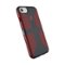 Speck - CandyShell Grip Case for Apple® iPhone® 6, 6s, 7 and 8 - Charcoal Gray/Dark Poppy Red-Front_Standard