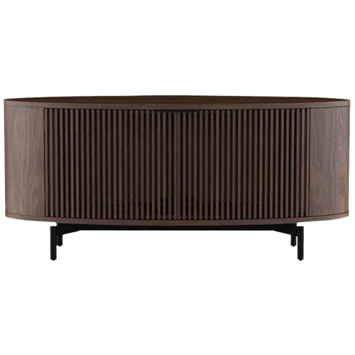 BDI - Olis TV Cabinet for Most Flat-Panel TVs Up to 65" - Toasted Walnut-Front_Standard 