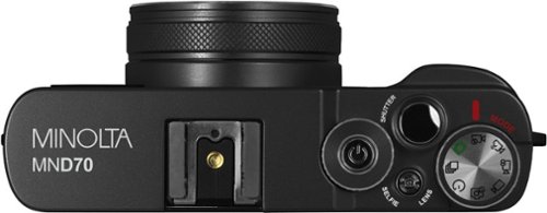 Minolta Retro MND70 48.0 Megapixel 5K Video Digital Camera with Dual Lens - Black WORLDWIDE DELIVERY