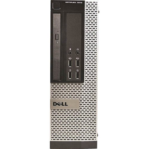 Dell - OptiPlex Desktop - Intel Core i7 - 8GB Memory - 500GB Hard Drive - Pre-Owned - Black-Front_Standard 