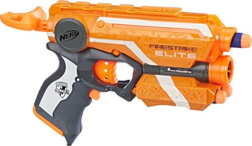  Hasbro - N-Strike Elite Firestrike Blaster - Orange And Grey