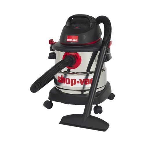 Shop-Vac - Wet/Dry Canister Vacuum - Silver-Front_Standard 