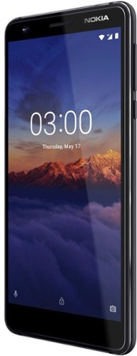 Nokia - 3.1 with 16GB Memory Cell Phone (Unlocked)-Left_Standard 