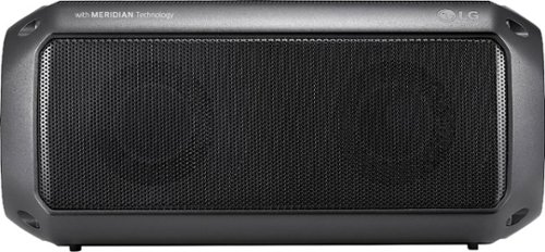  LG - XBOOM Go PK3 Portable Bluetooth Speaker - Black
