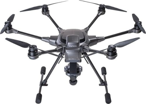 Yuneec - Typhoon H Plus Hexacopter with Remote Controller - Black-Front_Standard 