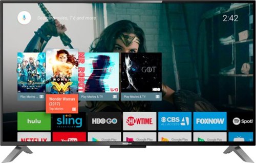 Westinghouse - 43" Class - LED - 2160p - Smart - 4K UHD TV with HDR-Front_Standard 