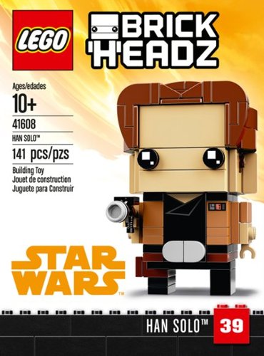  LEGO - BrickHeadz Han Solo Building Set 41608 - Brown
