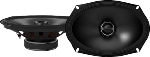 Alpine - S-Series 6" x 9" 2-Way Car Speakers with Carbon Fiber Reinforced Plastic Cones (Pair) - Black