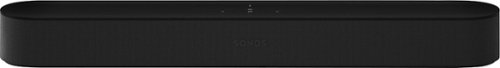 Sonos - Beam Soundbar with Voice Control built-in - Black