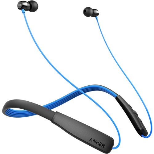Anker - SoundBuds Rise Wireless In-Ear Headphones - Blue-Front_Standard 