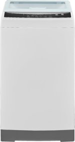 Insignia™ - 1.6 Cu. Ft. Top Load Portable Washer with Casters - White - Front_Standard