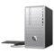 Pavilion Desktop - AMD Ryzen 3-Series - 4GB Memory - 1TB Hard Drive - HP Finish In Natural Silver-Front_Standard