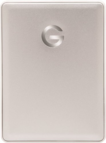 G-Technology - G-DRIVE Mobile USB-C 1TB External USB 3.1 Gen 1 Portable Hard Drive - Silver