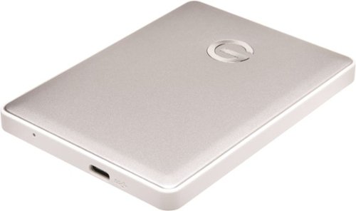 G-Technology G-DRIVE Mobile USB-C 1TB External USB 3.1 Gen 1 Portable Hard Drive - Silver WORLDWIDE DELIVERY