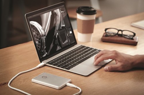G-Technology G-DRIVE Mobile USB-C 1TB External USB 3.1 Gen 1 Portable Hard Drive - Silver SHOP ONLINE