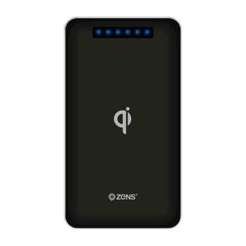  ZENS - 4500 mAh Portable Charger for Most Qi-Compatible Devices - Black