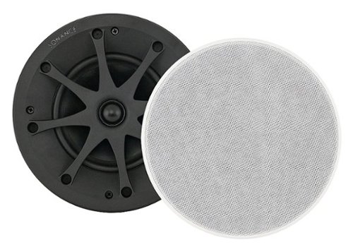 Sonance - VPXT6R SST SINGLE SPEAKER - Visual Performance Extreme 6-1/2" Single Stereo 2-Way In-Ceiling Outdoor Speaker (Each) - Paintable White