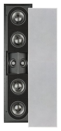 Sonance - R2SUR SINGLE SPEAKER - Reference 5-1/4" 3-Way In-Wall Rectangle Speaker (Each) - Paintable White