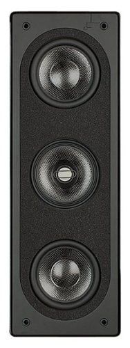 Sonance - Reference 5-1/4" 3-Way Cabinet Speaker (Each) - Black