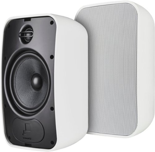 Sonance - MARINER 66 WHITE - Mariner Series 6-1/2" 2-Way Outdoor Surface Mount Speakers (Pair) - White