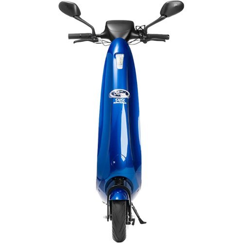 Ford OjO Seated Electric Scooter - Lightning Blue-Front_Standard 