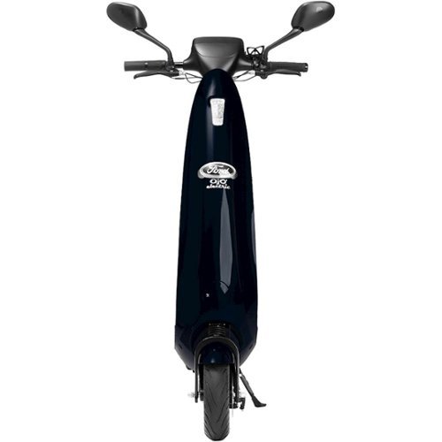 Ford OjO Seated Electric Scooter - Ice Black-Front_Standard 