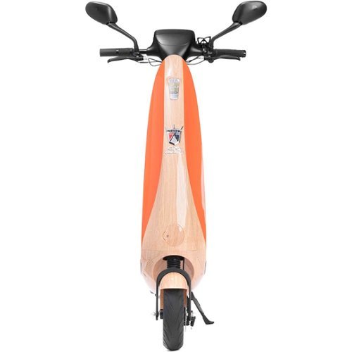 Ford OjO Seated Electric Scooter - Orange Woody-Front_Standard 