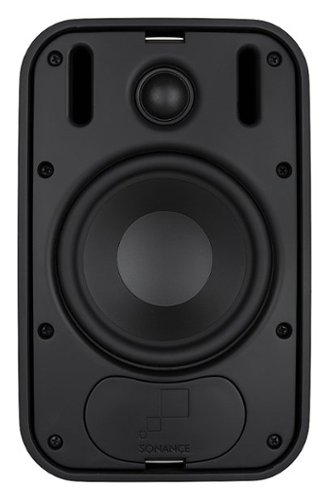 Sonance - Professional Series 5" Passive 2-Way Surface Mount Speakers (Pair) - Black