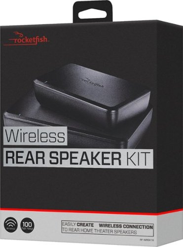 Rocketfish™ Wireless Rear Speaker Kit - Black SHOP ONLINE