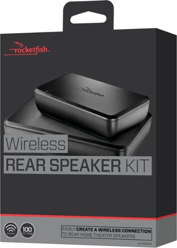 Rocketfish™ Wireless Rear Speaker Kit - Black BUY ONLINE