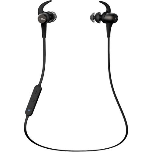 NuForce - BE Sport3 Wireless In-Ear Headphones - Gunmetal Gray-Angle_Standard 