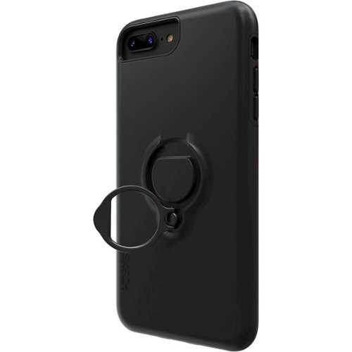 Skech - Vortex Case for Apple® iPhone® 6s Plus, 7 Plus and 8 Plus - Black-Front_Standard 
