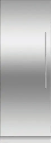Front. Fisher & Paykel - ActiveSmart 15.6 Cu. Ft. Frost-Free Upright Freezer - Stainless Steel.