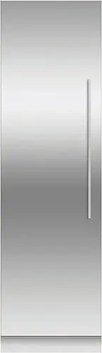 Front. Fisher & Paykel - ActiveSmart 11.9 Cu. Ft. Frost-Free Upright Freezer - Stainless Steel.
