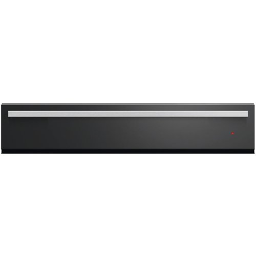 Fisher & Paykel - Contemporary 24" Warming Drawer - Black reflective glass