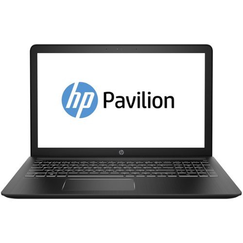 HP - Pavilion Power 15.6" Refurbished Laptop - Intel Core i7 - 12GB Memory - NVIDIA GeForce GTX 1050 - 1TB Hard Drive - Vertical Brushed Pattern Keyboard Frame-Front_Standard 