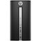 Refurbished Pavilion Desktop - AMD A12-Series - 16GB Memory - 2TB Hard Drive - HP Finish In Twinkle Black-Front_Standard