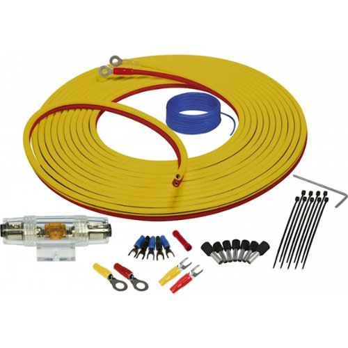 Stinger - 8GA Marine Amplifier Power Installation Kit - Yellow/Red