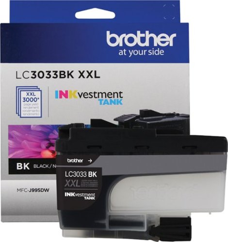 Brother - LC3033BKS XXL Super High-Yield INKvestment Tank Ink Cartridge
