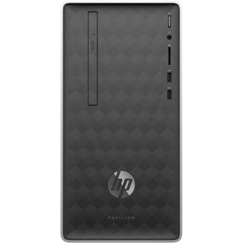Pavilion Desktop - Intel Core i3 - 8GB Memory - 1TB Hard Drive - HP Finish In Natural Silver-Front_Standard 