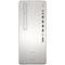 ENVY Desktop - Intel Core i5 - 12GB Memory - 1TB Hard Drive + 256GB Solid State Drive - HP Finish In Natural Silver Aluminum Diamond-Front_Standard